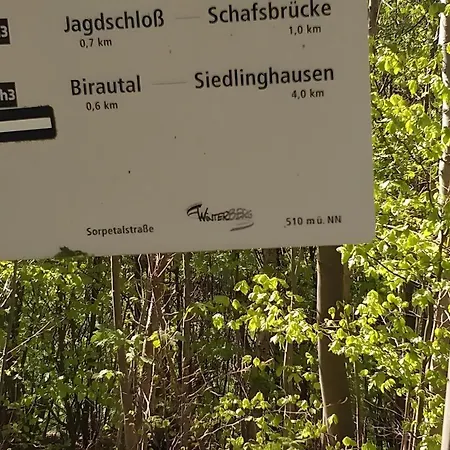 公寓 Jagdschloss 1. Etage 6 Personen 温特贝格